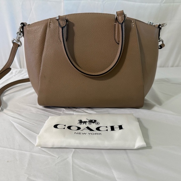 Coach Tan Leather Purse - Picture 5 of 11